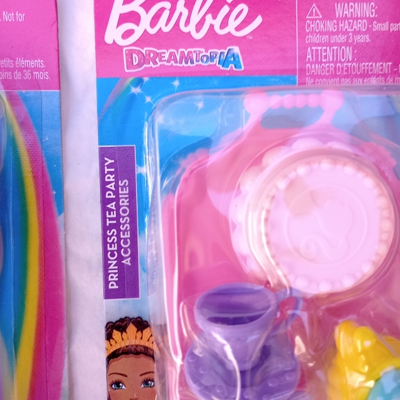 Barbie Princess Tea Party Set Fairy Accessories Gift Birthday Christmas Toy Play - Picture 6 of 12